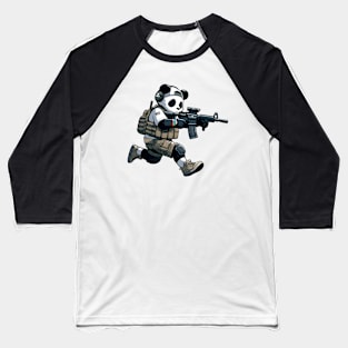 Tactical Panda Baseball T-Shirt